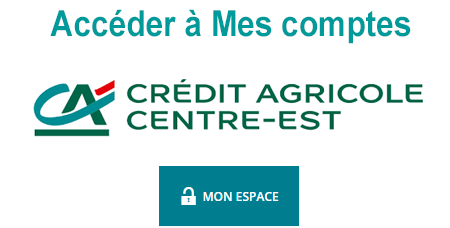 Accéder à mes comptes Crédit agricole centre est à partir de mon espace client en ligne.