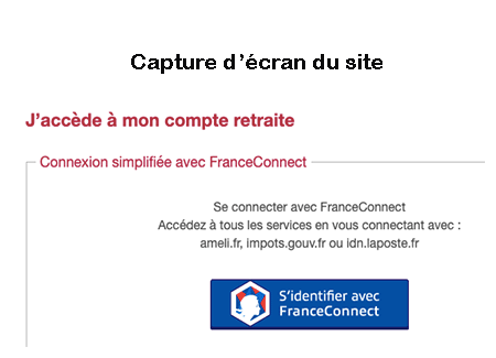 France connect retraite