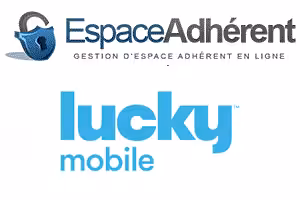 Accès et fonctionnalité de Lucky Mobile Mon compte sur le site internet et l'application mobile Lucky Mobile.