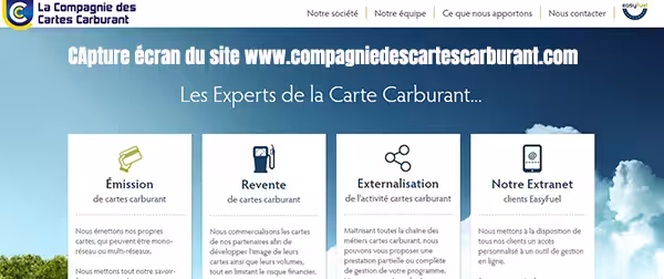 compagnie carte carburant france