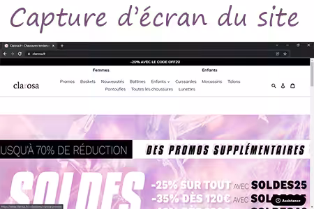 Suivi commande Clarosa
