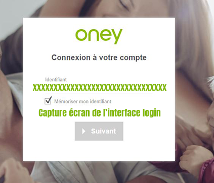 connexion compte Oney