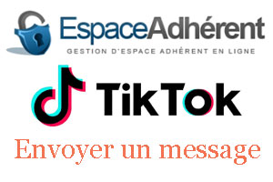 Envoyer un message sur TikTok