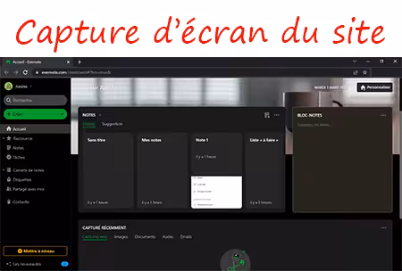 Clôturer mon compte Evernote