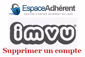 Supprimer un compte IMVU