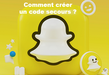 Créer un code secours Snapchat