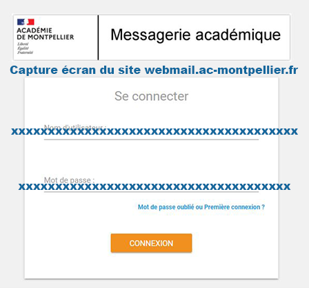 messagerie electronique academie de Montpellier
