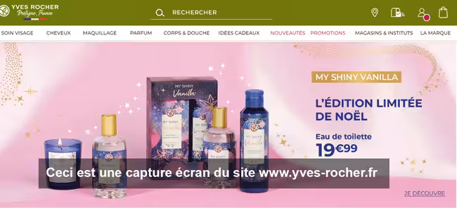 www.yves-rocher.fr mon compte en ligne