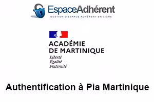 étapes d'authentification à Pia Martinique