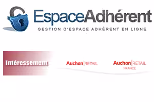 Connexion sur https://choix-interessement.auchan.fr