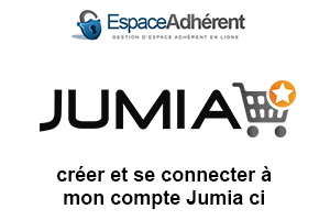 créer et se connecter à mon compte Jumia ci