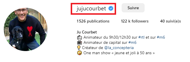 Instagram Julien Courbet