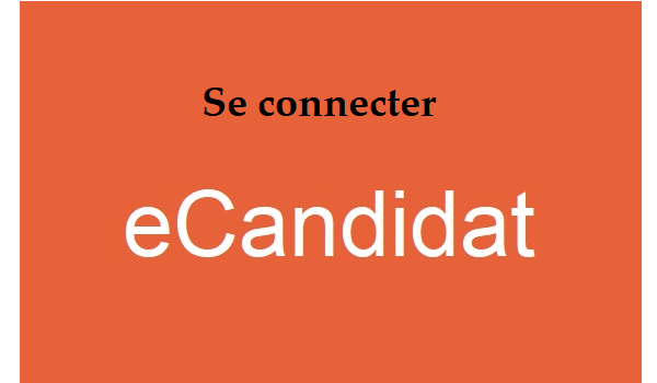 Se connecter à e-candidat