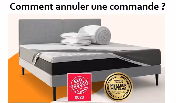 Annuler une commande Emma en ligne