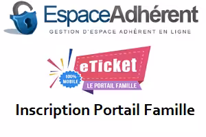 eticket inscription portail famille