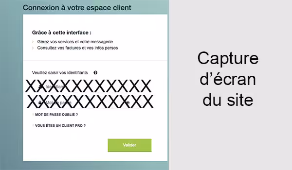 Connexion mon compte Ozone