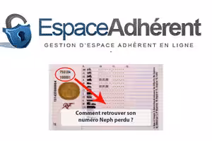 Démarches à suivre pour récupérer mon numéro NEPH perdu
