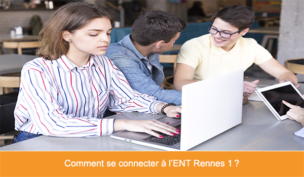 S'identifier à l'espace numérique ENT Rennes 1