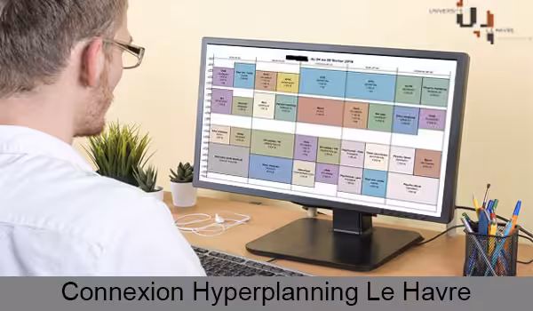 S'authentifier à mon compte Hyperplanning Le Havre