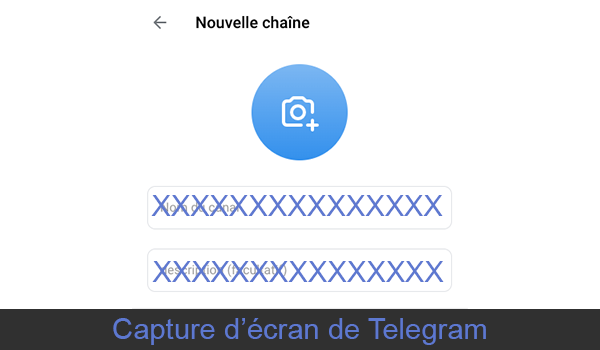 Ouvrir un canal sur Telegram sur la version web