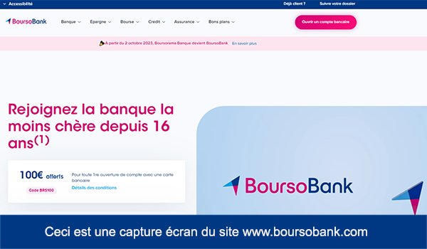 Connexion à mon compte Boursobank.com