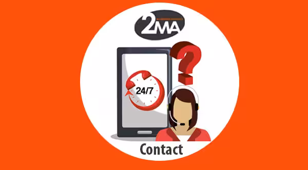 Contacter 2MA pour répondre à un problème de connexion