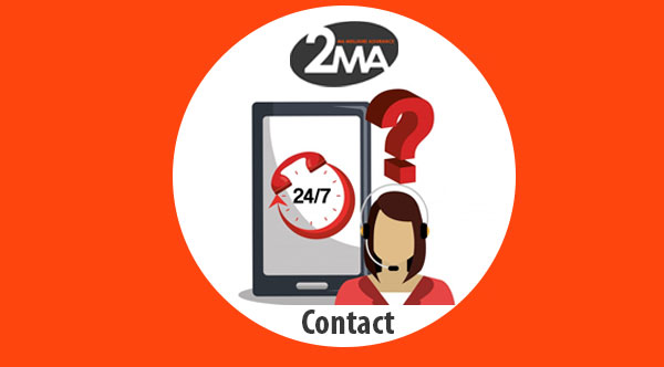Contacter 2MA pour répondre à un problème de connexion