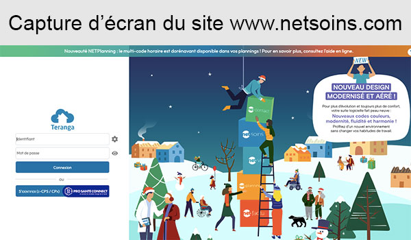 Nouveau site Internet https://www.netsoins.com/