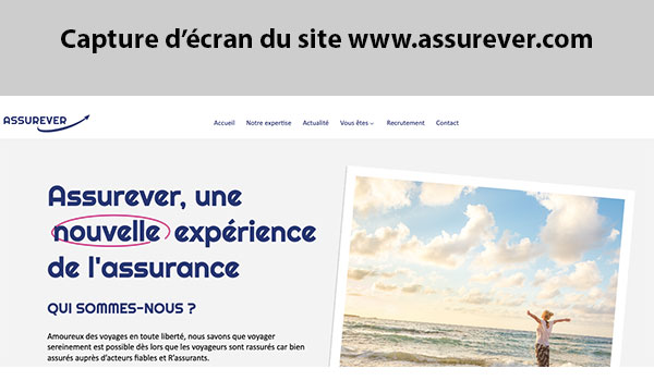 Site Internet www.assurever.com