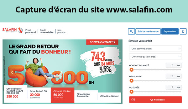 Site internet Salafin